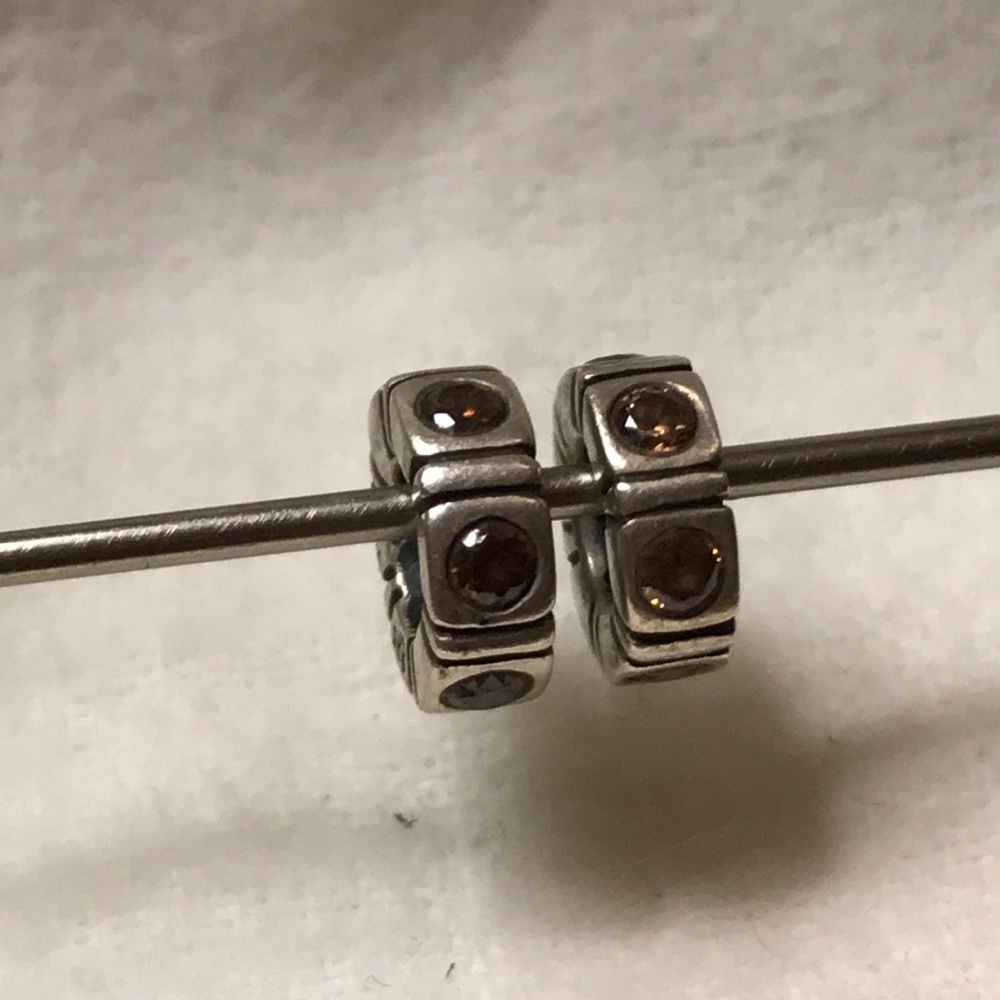 Pandora Trinity Amber‎ Spacers -2